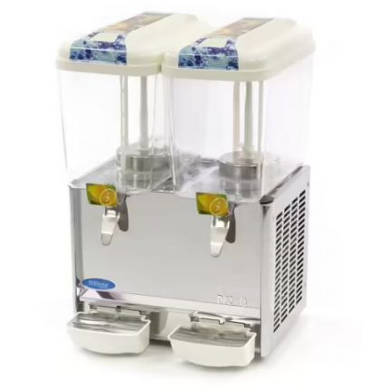 Kalddrikke dispenser 2X18 liter | omrøringsmekanisme | B490xD450xH700mm | MAXIMA | MAXFCC | 09300535 | 272666