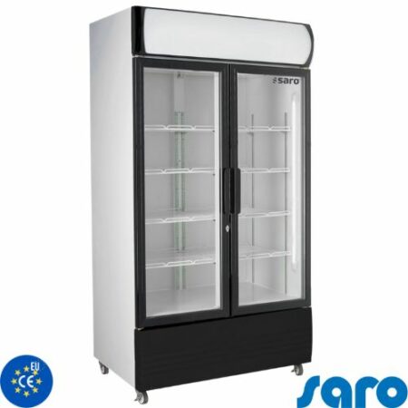 Kjøleskap med 2 glassdører og baldakin modell G | 568liter | B880xD610xH1973mm | SARO Germany | 453-1007 | 205579