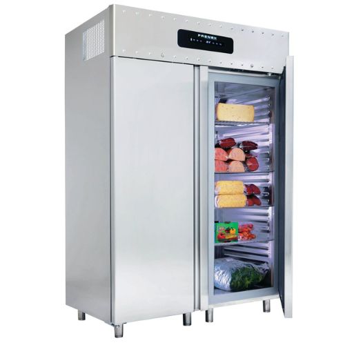Dobbel kjøleskap rustfri 1400 liter | B1400xD810xH2130mm | FRENOX BN18 | 236097