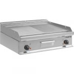 Elektrisk flatgrill 1/2 RILLET | 400V | 10,8kW/t | B800-795xD700-530xH270mm | SARO Germany | SARBKHA | 423-1220 | 195744