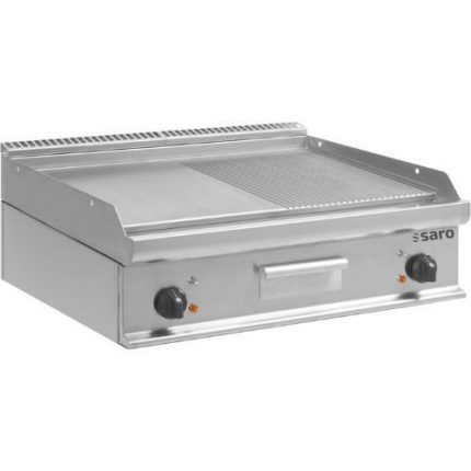 Elektrisk flatgrill 1/2 RILLET | 400V | 10,8kW/t | B800-795xD700-530xH270mm | SARO Germany | SARBKHA | 423-1220 | 195744