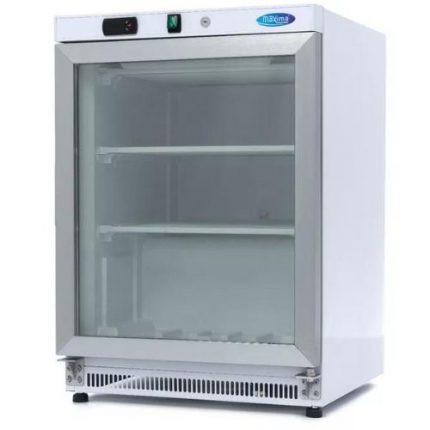 Mini Fryseskap | 200liter | glassdør | B600xD585xH850mm | Maxima | MAX00E | 09405007 | 254028