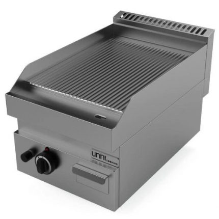 Gassgrill rillet | 5,7kW | Piezo-tenning | B400xD650xH300/540mm | Unninox | HGXWHF | UNN-G65GP10B+G | 251853