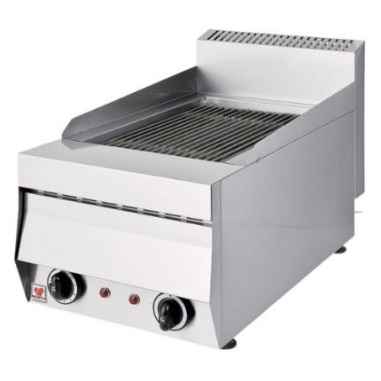 Elektrisk Chargrill | 3,78KW | 230V/400V-3fas | B375xD700xH300mm | NORTH | 101924 | 255923