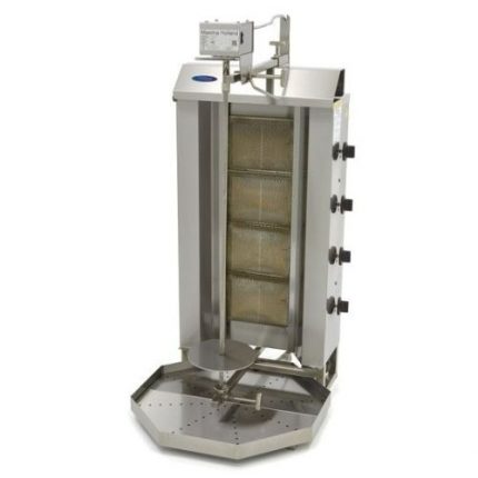 Kebabgrill gass | 4 brennere | 50kg kjøtt | MAXIMA | MAXKWD | 09370230 | 280515