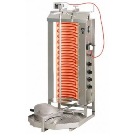 Kebabgrill elektrisk | 120kg | 10,5kw | 400 V-3fas | POTIS E4 | 280539