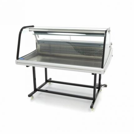 Vitrinekjøleskap | 255L - 125cm | med stativ | B1250xD890xH1080mm | Maxima | MAXEWK | 09400821 | 278078