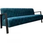 Loungesofa Pera-Diamond med armlener i metall | A&S Germany | ASXWWD | G.1012.1088 | 287072