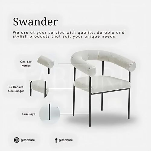 Swander metallstol | TABBURE | 287115