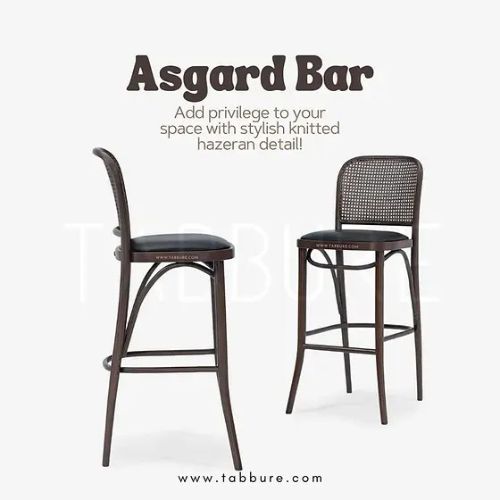 Asgard Cane Line Barstol uten armlener | TABURRE | 286783