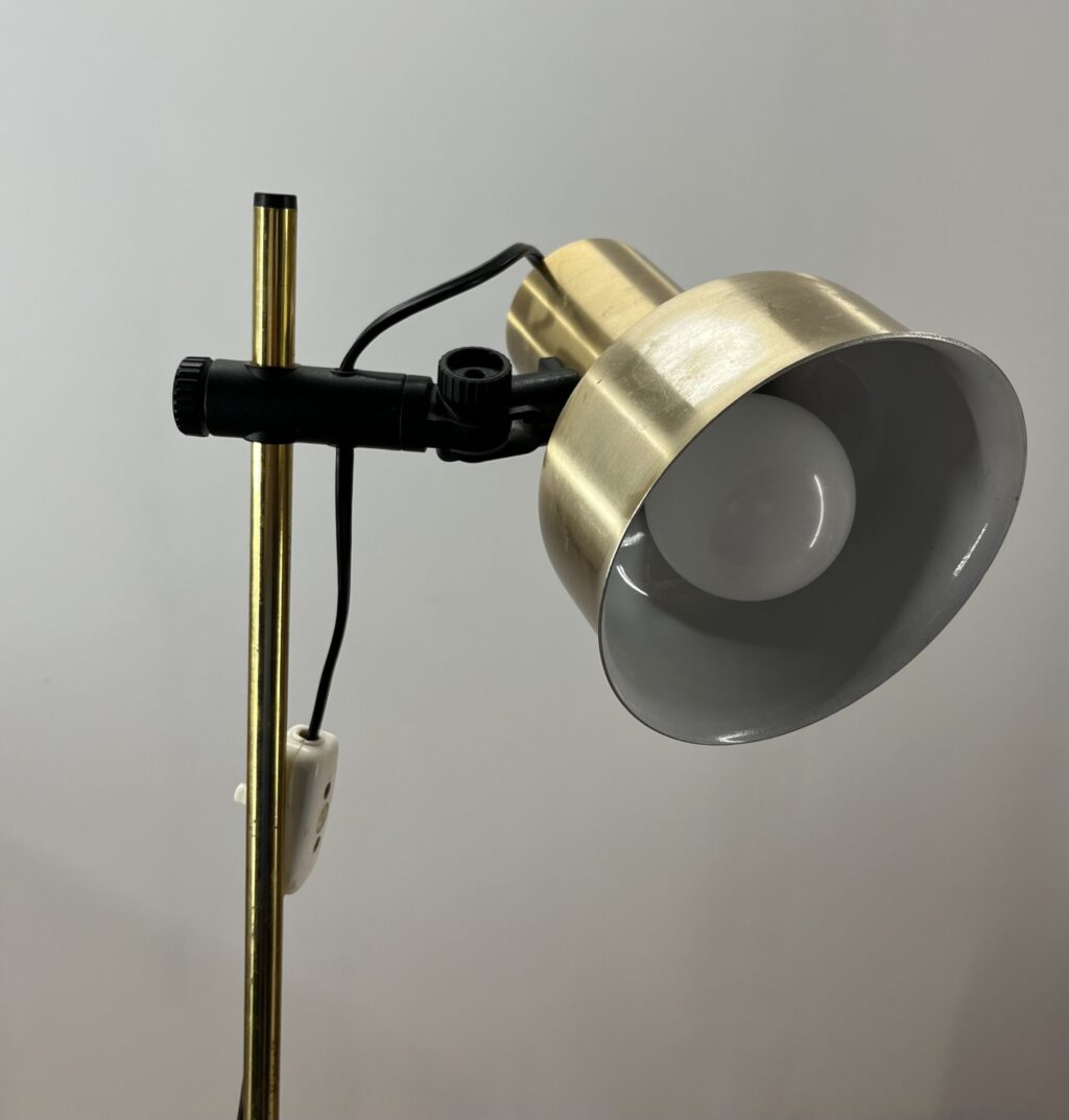 Mässing Golvlampa - 1970-tal - Image 4