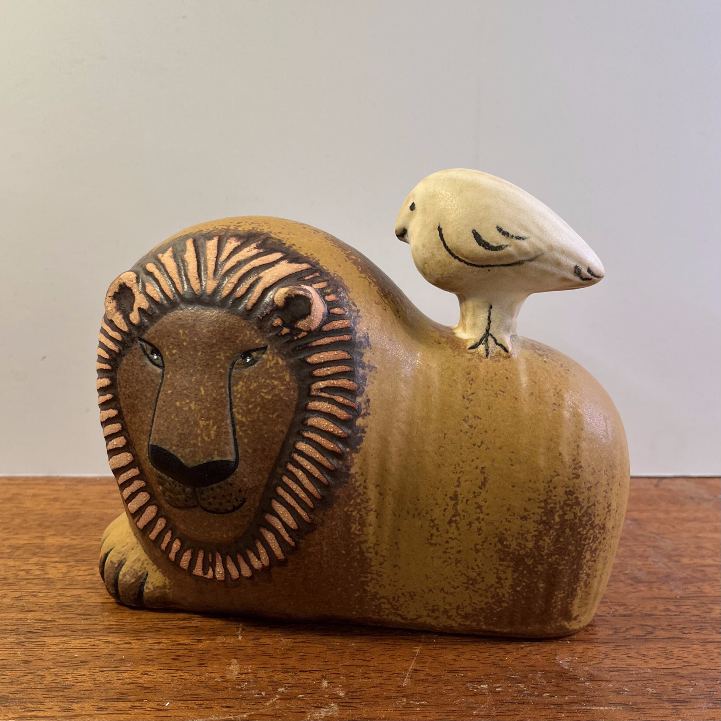 Lisa Larson リサ・ラーソン Faglar 鳥 ブラック 大