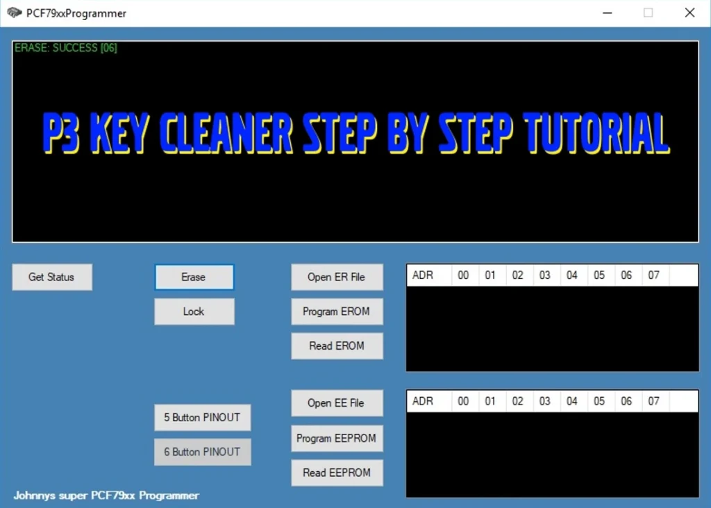 P3 key cleaner tutorial