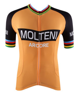 Cykeltrøje kort arm retro molteni