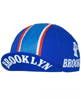 Retro cykelkasket brooklyn blå