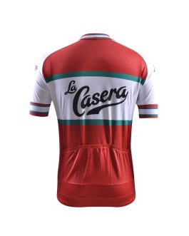 Cykeltrøje kort arm retro la casera bahomentes