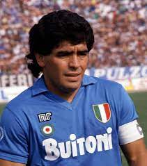 Napoli retro fodboldtrøje 1987-1988 Diego Maradona