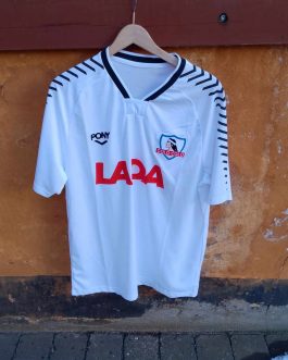 Retro fodboldtrøje colo colo hvid