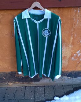 Retro fodboldtrøje palmeiras lang arm