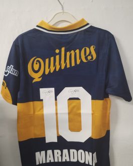 Boca juniors retro fodboldtrøje, maradona 10