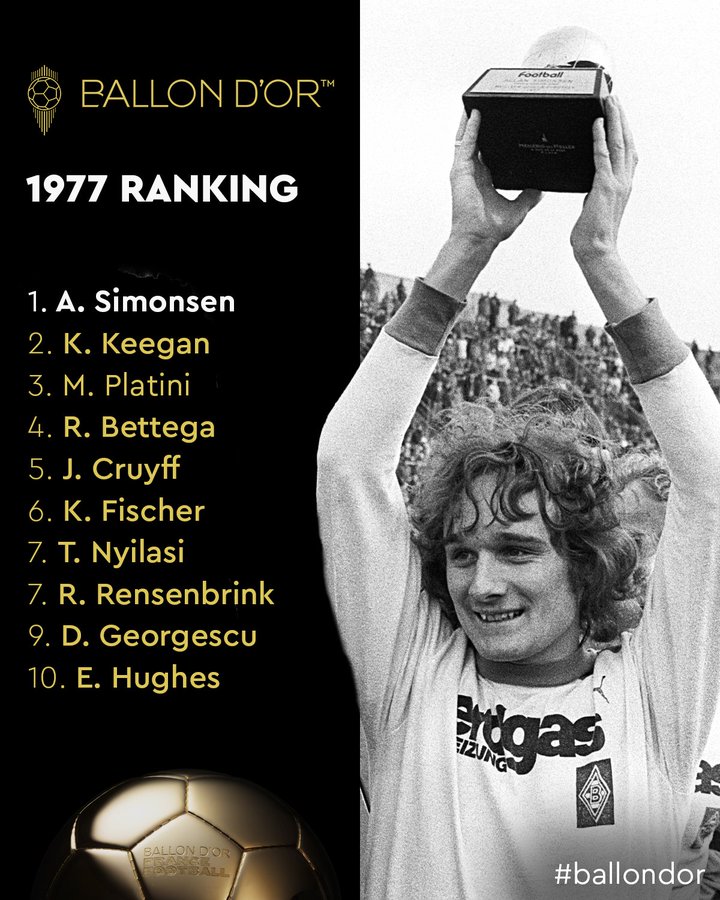 Retro fodboldtrøje, Allan Simonsen, store størrelser - Billede 4