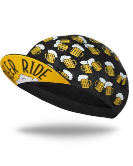Retro cykelkasket øl, beer ride i sort