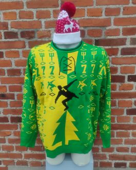 Cantona juletrøje, Christmas jumper Eric Cantona
