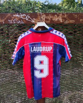 Retro fodboldtrøje Barcelona , Laudrup