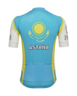 Retro cykeltrøje kort arm Astana