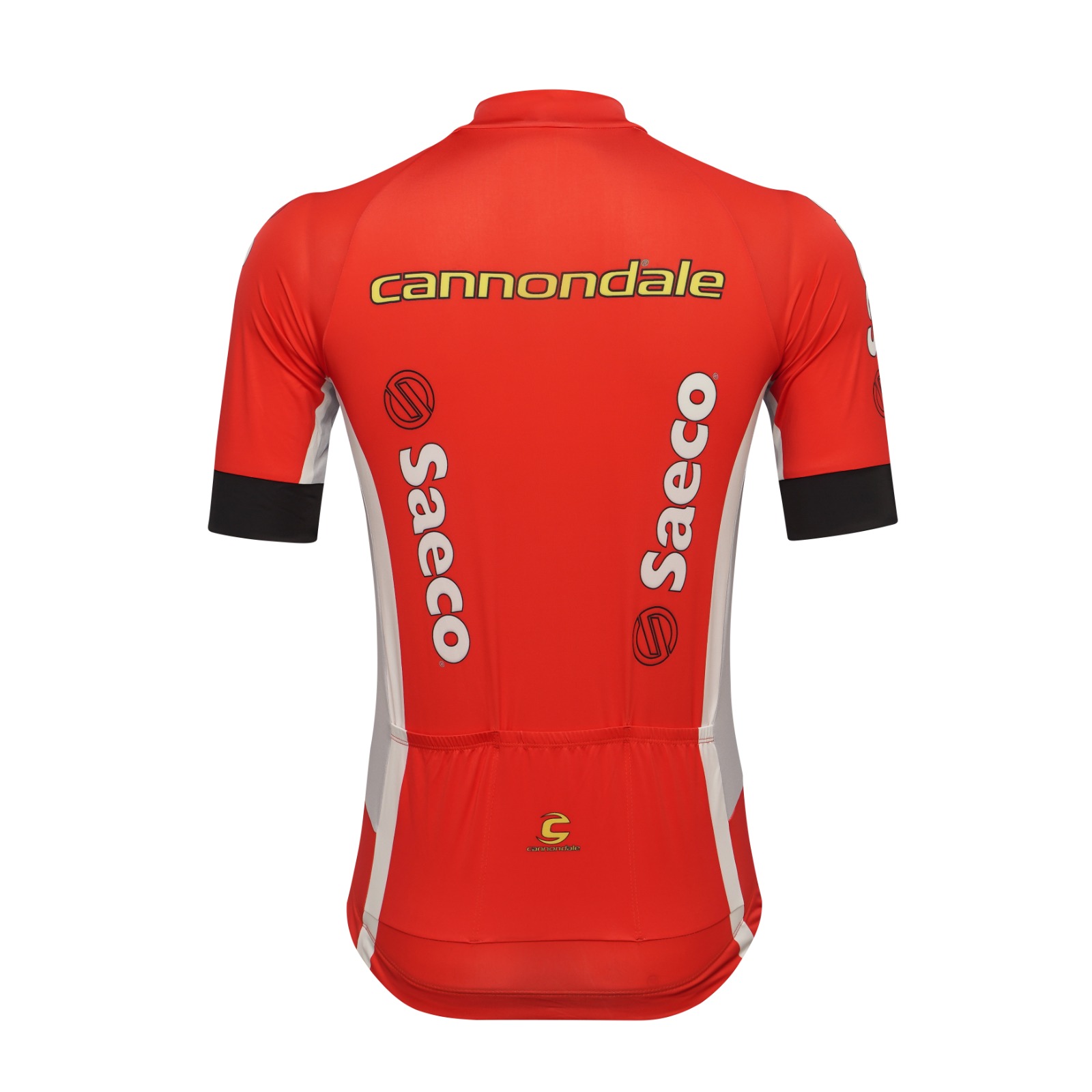Retro cykeltrøje kort arm Saeco - Billede 2