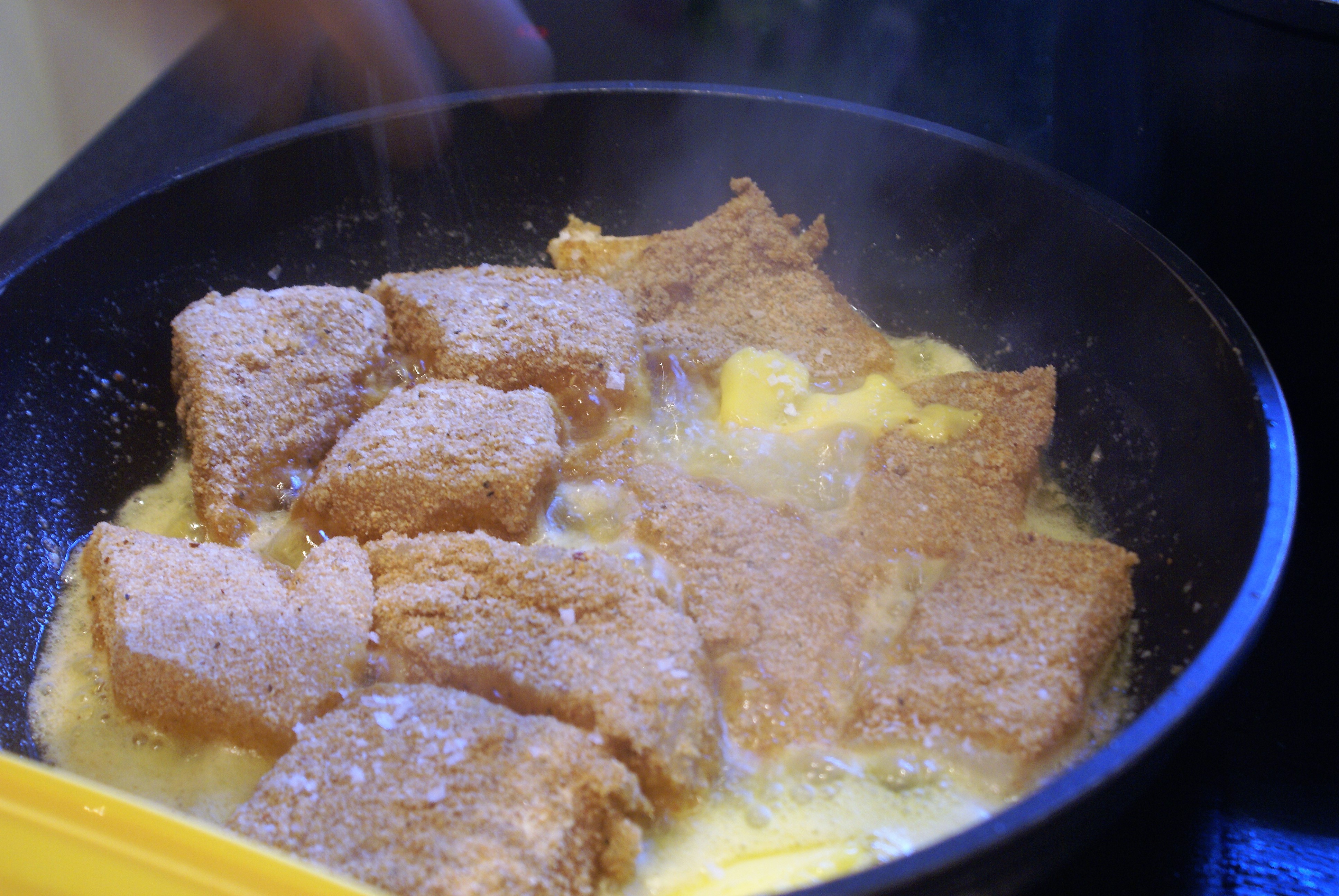 Panert Hyse Med Parmesan Og Urter