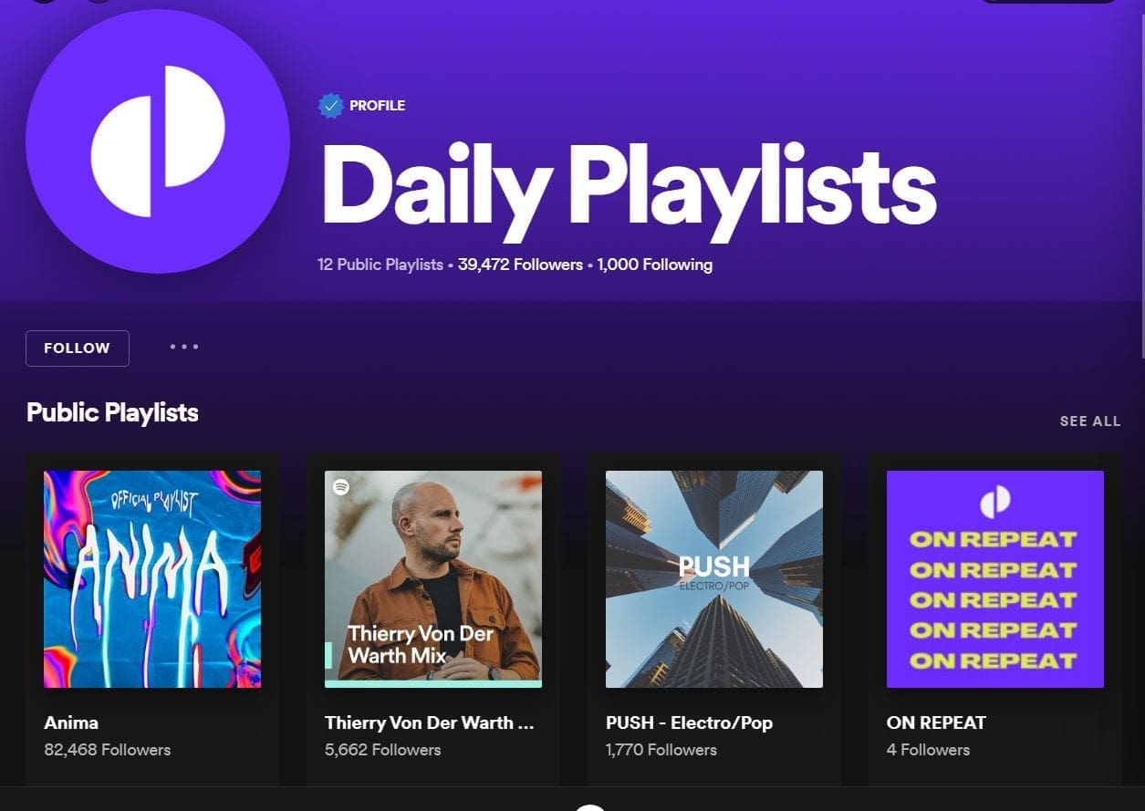 Daily Playlists