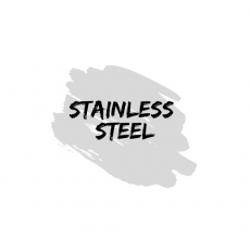 stainless steel logo