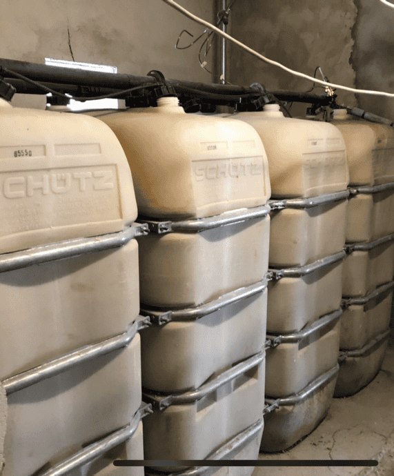 einwandige HDPE Tanks