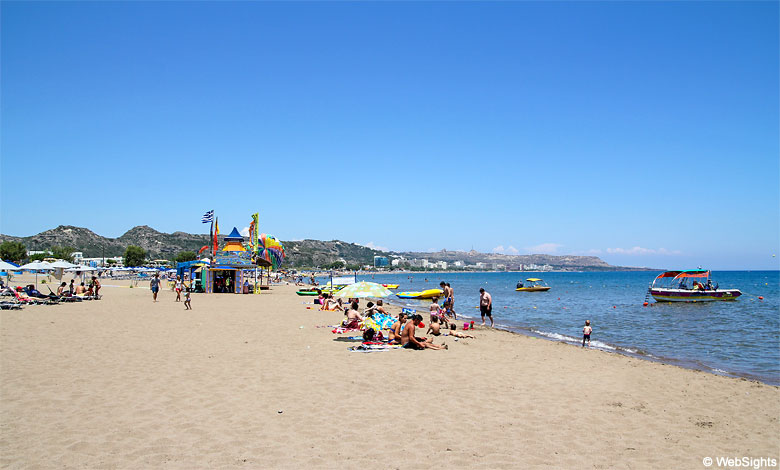 Faliraki beach
