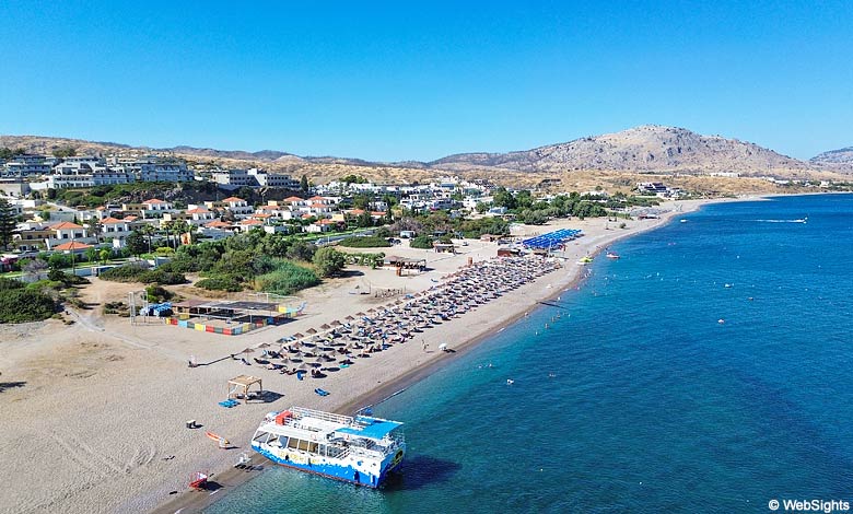 Kiotari ist ein schönes und modernes Ferienort auf Rhodos