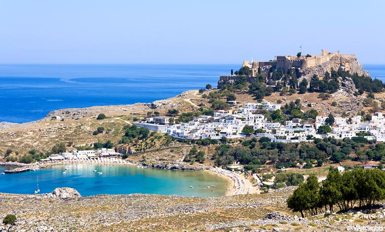 Lindos is the most photographed town on Rhodes