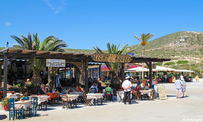 Er zijn verschillende goede restaurants in Prasonisi