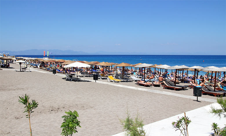 Rhodos Stadt Strand