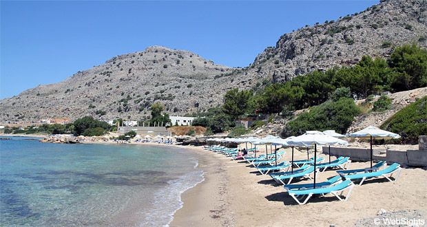 Pefkos strand