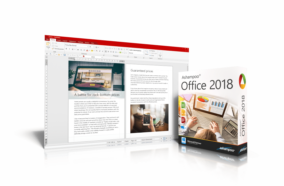 Ashampoo Office 2018 den rimelige, omfattende og profesjonelle Officepakken! Richanse.no