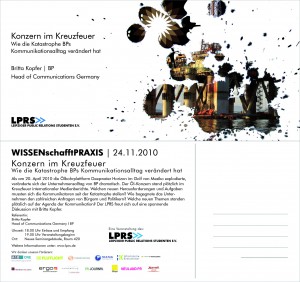 BP, British Petrol, Konzern im Kreuzfeuer, Britta Kopfer, LPRS, Deepwater Horizon