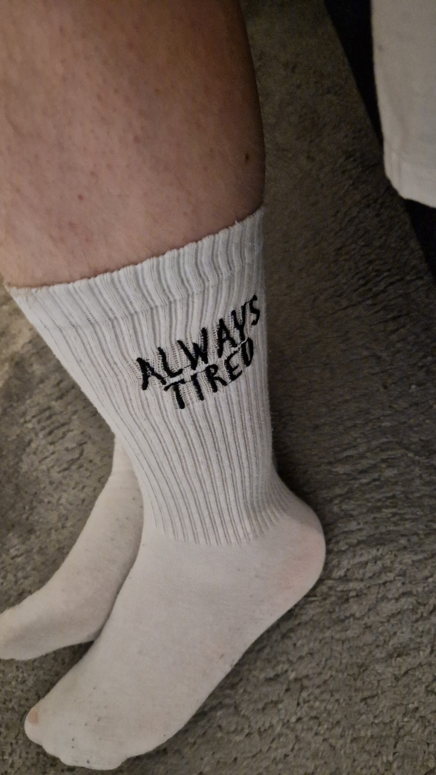 Nothing like an accurate sock…