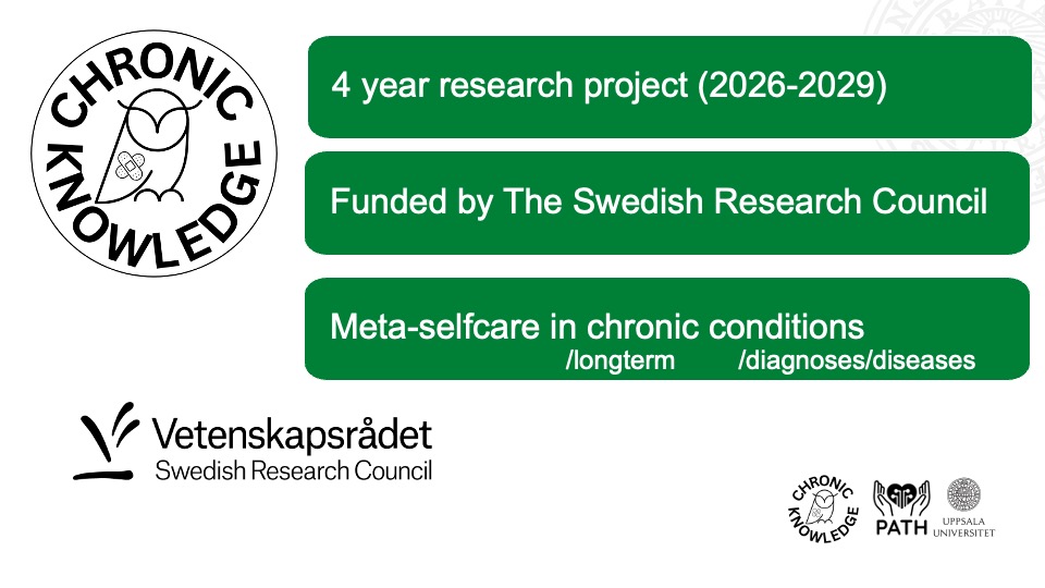 The research project Chronic Knowledge presented