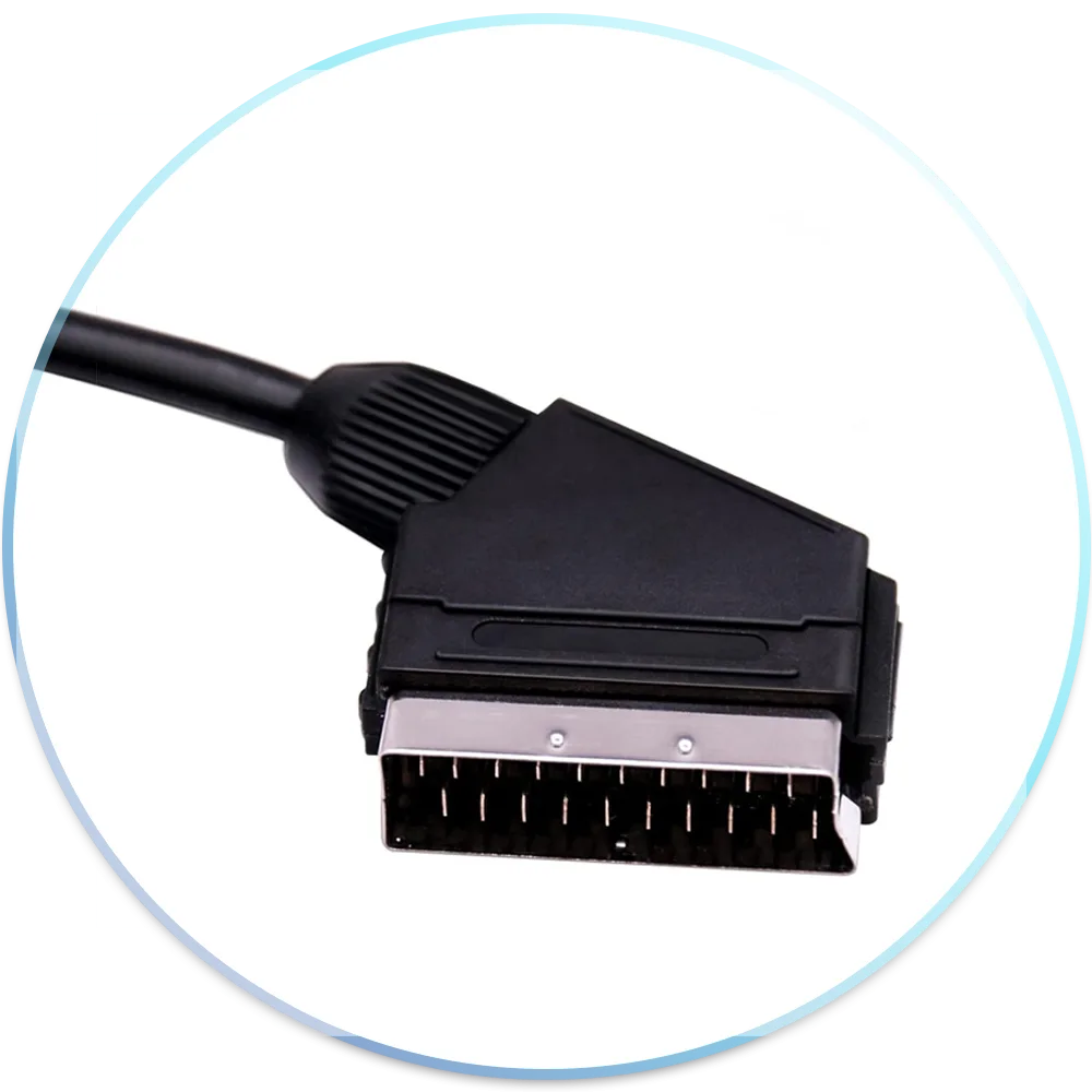 rgb scart retro gaming cable