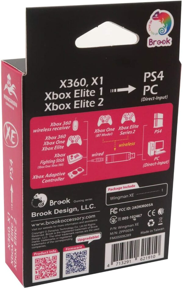Brooks Xbox to Ps4 converter adapter Right Sprite