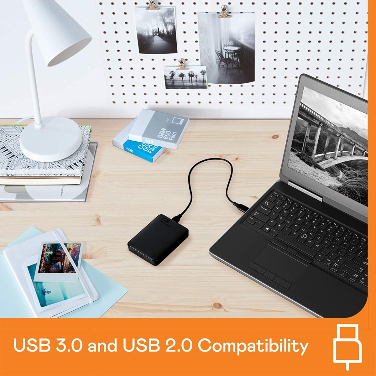 WD 2 TB Elements Portable External Hard Drive - Image 5
