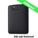 WD 2 TB Elements Portable External Hard Drive
