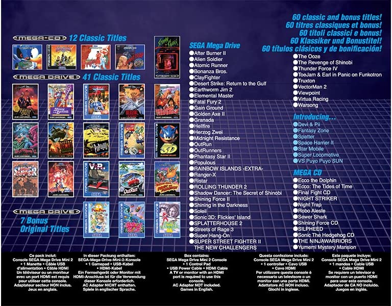 SEGA Mega Drive Mini 2 [ Exclusive] – Right Sprite Retro