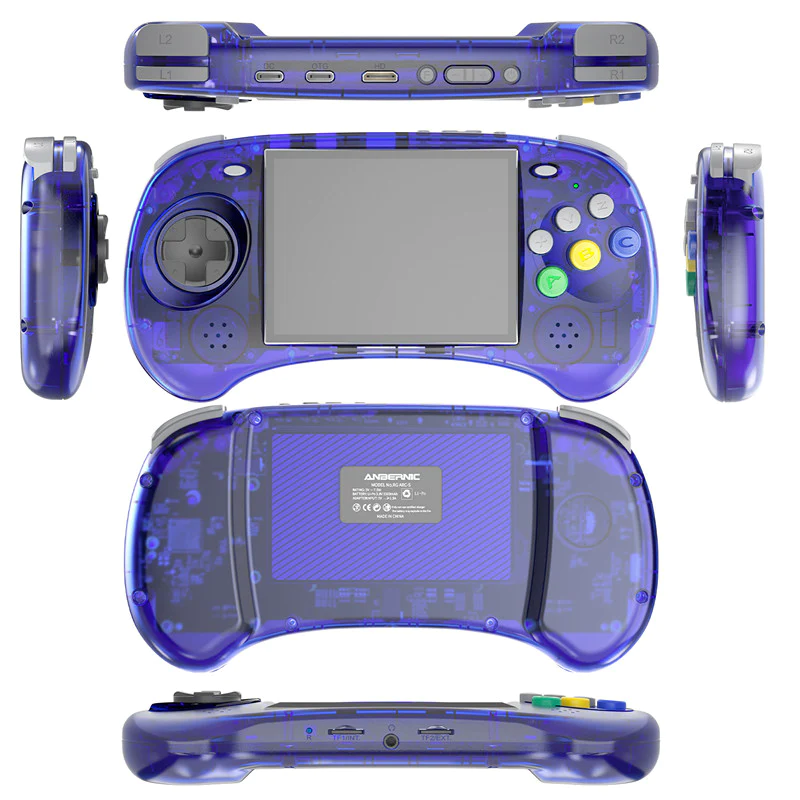 中古美品 ANBERNIC RG ARC-D ANBERNIC RG ARC-D Game Console with 128GB TF Card - Grey